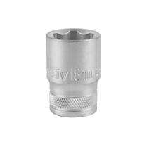 Douille 1/2" 6 pans 18mm chrome vanadium - INVENTIV